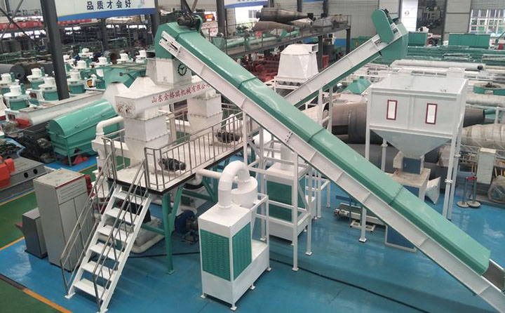 智能秸稈顆粒機生產(chan) 線模型